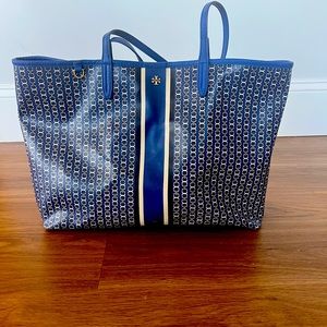 Tory Burch Blue Tote
